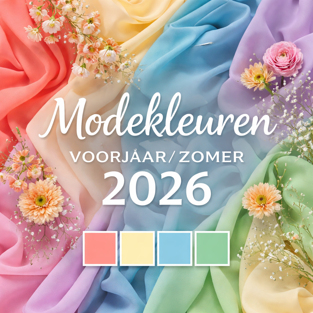 Modekleuren Voorjaar/Zomer 2026: Een Seizoen Vol Energie & Kleur