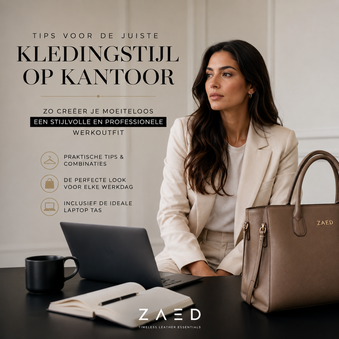 Tips voor de juiste kledingstijl op kantoor: zo creëer je moeiteloos een stijlvolle werkoutfit