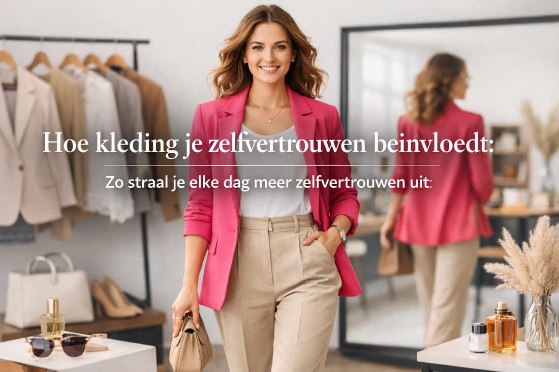 Hoe kleding je zelfvertrouwen beïnvloedt: zo straal je elke dag meer zelfvertrouwen uit