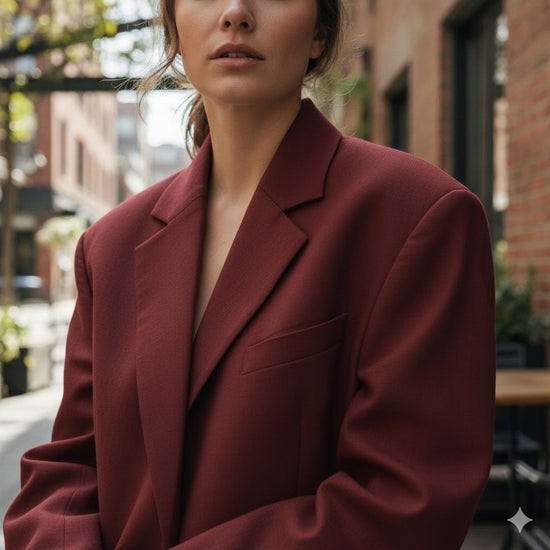 Bordeauxrood is het nieuwe zwart én wit